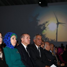 Türkiye'nin En Büyük Rüzgar Enerji Santrali Olan Geycek RES Açıldı